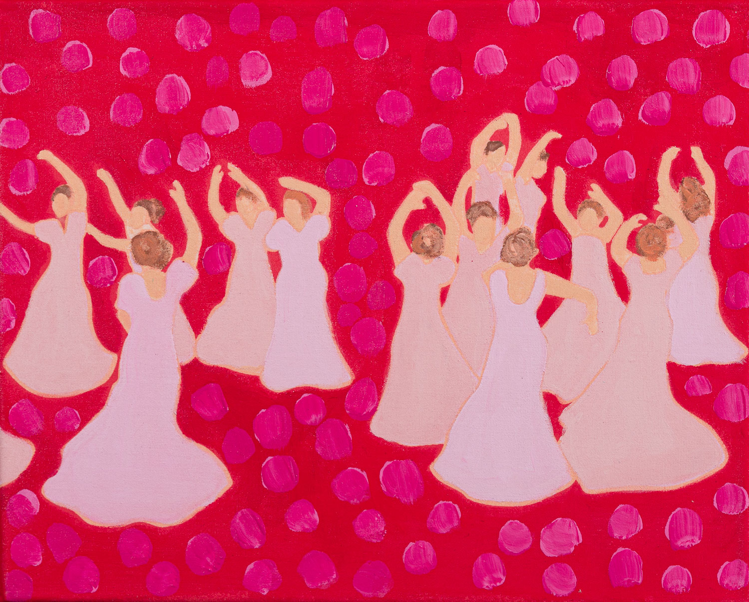 Etre unies et célébrer la vie: histoire d&rsquo;une peinture